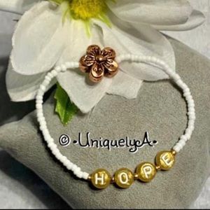 Brand New Bead Bracelet - Hope